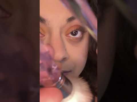 ASMR de cristais na tela 💎