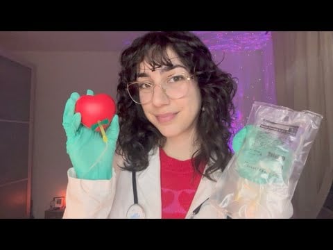 ASMR ITA | DOLCE DOTTORESSA SI PRENDE CURA DEL TUO CUORE ♥️ (soft spoken)