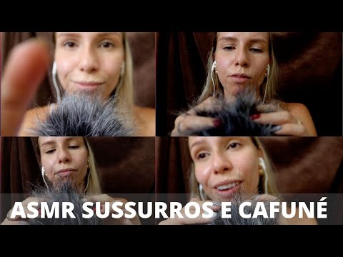 ASMR SUSSURROS E CAFUNÉ - Bruna ASMR