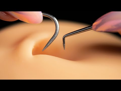 [Urban Legend] You can sleep in 5 minutes by cleaning your navel [ASMR]