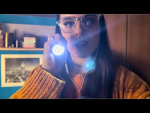 ASMR Examen de Nervios Craneales + Focus On Me ♡ | Rápido, Caótico y Visual