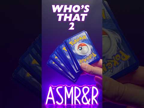 Who's That Pokémon Card? 2️⃣ #asmr #shorts