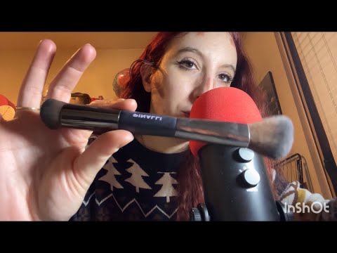 ASMR- Trucchiamoci con i prodotti del calendario dell’avvento 😍 OnlyRED ASMR
