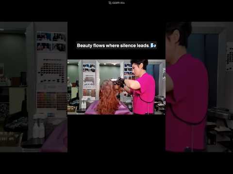 미용실ASMR 시각과청각의 활성화 # 뿌리 골드 금색Hair salon ASMR visual and auditory activation #Root Gold Gold
