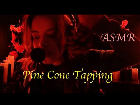 ASMR Gliding my fingers against Pinecones 🍂✨ | Relaxing Nature Sounds for Sleep & Tingle's