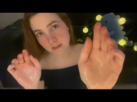 ASMR Oil Face Massage (Neck, Shoulders and Back Massage)