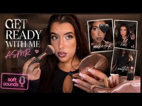 ASMR - GRWM - dělám si makeup, snažím se o glowup…. 💄💋