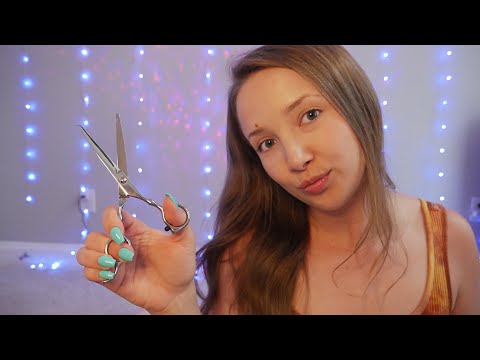 ASMR| Hair Trim & Skincare Treatment Session for Relaxation & SLEEP!! ✨💤
