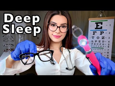 ASMR Eye Exam Roleplay 👓 Lens 1 or 2 for Deep Sleep 😴