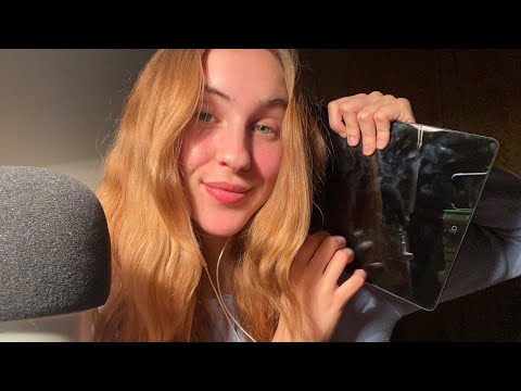 SI TE DUERMES PIERDES *RETO ASMR* (Tapping en iPad) Blue Yeti