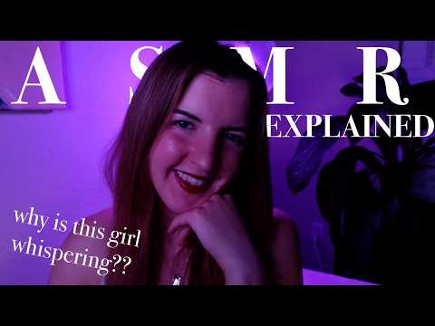 what even is asmr??? *trigger examples* (relaxing explanation for sleep)