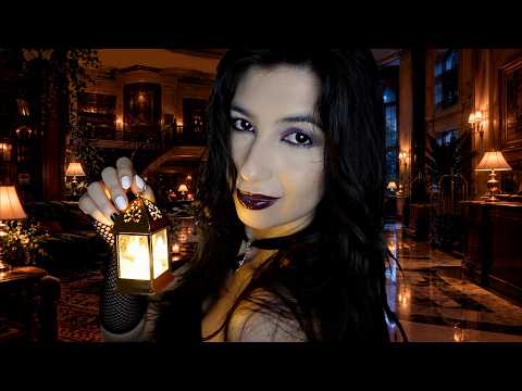 ASMR A recepcionista do hotel que não existe no mapa 🔮🗝️ | Roleplay Bruxa, ESPECIAL HALLOWEEN 🎃