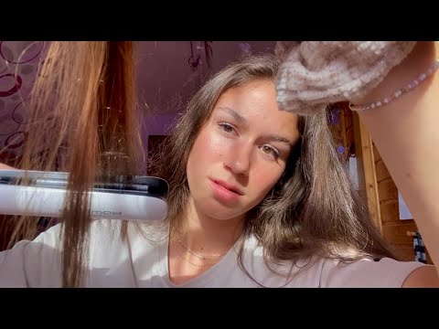 Magyar ASMR - Barátnőd Csinálja A Hajadat Nyaraláson 💆🏽‍♀️🐚🦋