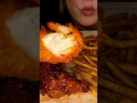 Popeyes Ghost Pepper Wings #shorts #asmr #popeyes