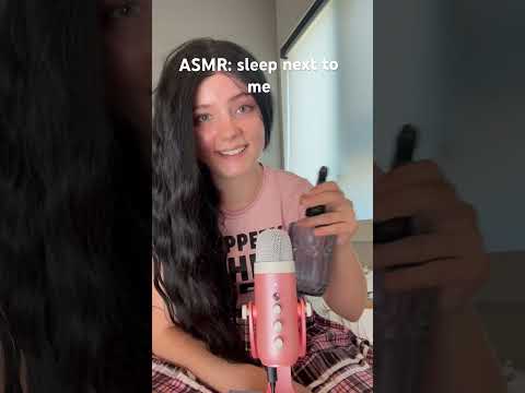 sleep next to me 🤍#asmr #girlfriendasmr #sleepasmr #cozyasmr #whisper
