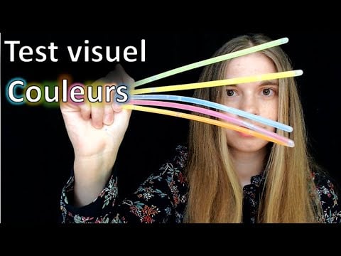 [ASMR français] TEST VISUEL COULEURS - roleplay médical, eyes exam