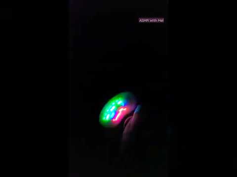 ASMR LED Spinner #asmr #spinner  #satisfyingasmr #shorts #youtubeshort #asmrsound #short #relax
