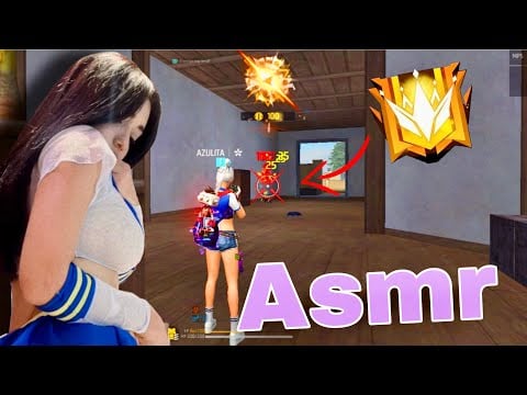 ASMR || FREE FIRE 💗 Te hago DORMIR PROFUNDO 🫣😴 acompáñame.