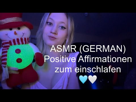 ASMR | Positive Affirmationen zum Einschlafen❤️‍🔥