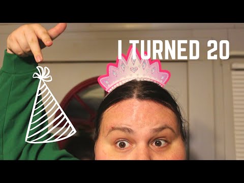 20th BIRTHDAY VLOG! (NOT ASMR)