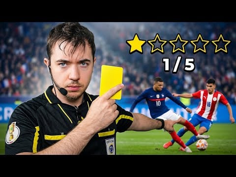 #ASMR : JE SUIS L’ARBITRE FRANCE 🇫🇷  PARAGUAY 🇵🇾