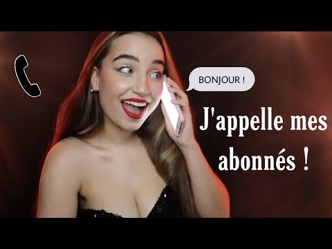 VIDEO NOËL : J'APPELLE MES ABONNÉS ! 📞