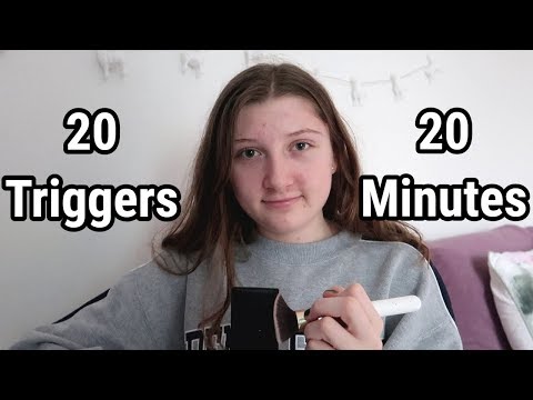 ASMR 20 triggers in 20 minutes!