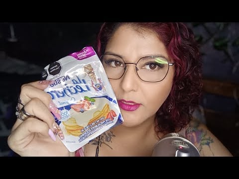 ASMR comiendo leche condensada 