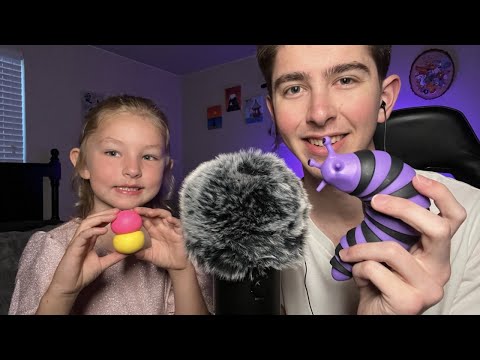 ASMR My 6 Year Old Sister Tries To Give You Tingles in 14 Minutes