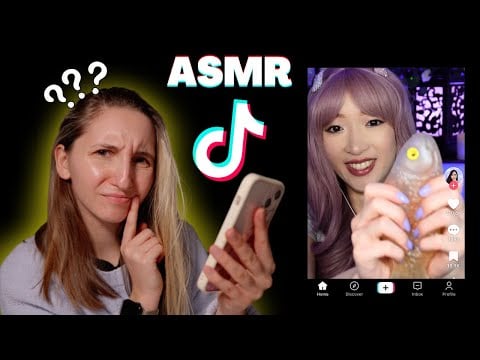 ASMR FR | Une ASMR Artist RÉAGIT Aux TIKTOK ASMR 🤯 (Elle a acheté quoi Vanukee là ????????)