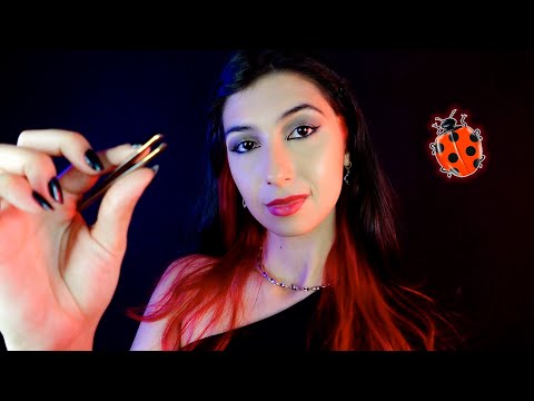 ASMR GAROTA GÓTICA REMOVENDO INSETOS DO SEU CÉREBRO 🧠🐞🐛