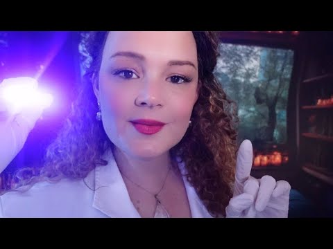 ASMR Cranial Nerve Exam Personal Attention Roleplay | Whispered Detailed Check Up for Sleep