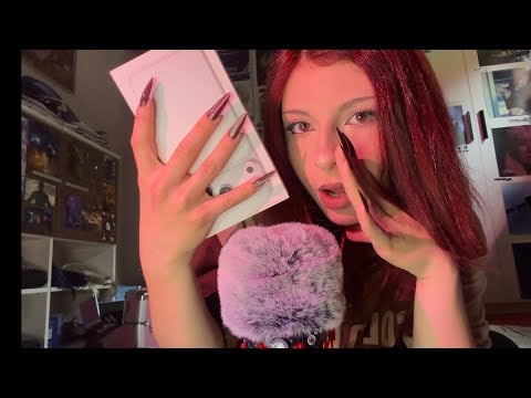 ASMR on the floor - Tingly Tapping, Scratching, Personal Attention, Rambles
