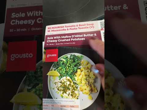ASMR Gousto Unboxing