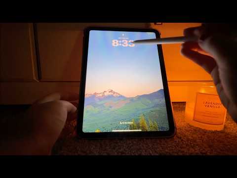 ASMR on my IPad 💻
