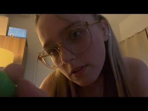 ASMR drawing on your face (uncut asmr) personal attention!!