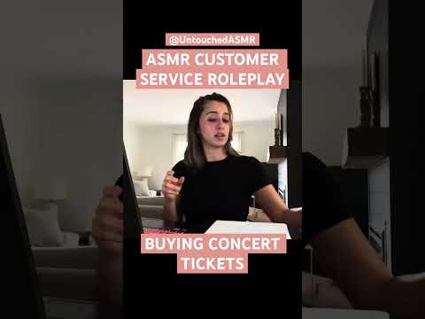 Lofi ASMR Customer Service Roleplay | Buying Concert Tickets