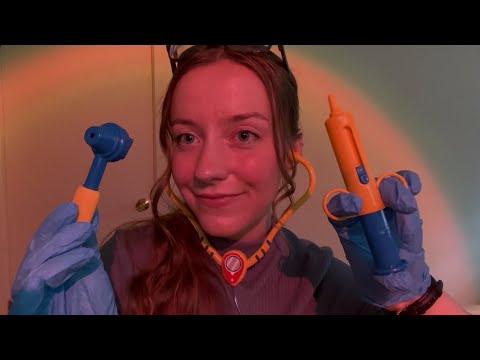 asmr soft spoken doctor check-up 🩺