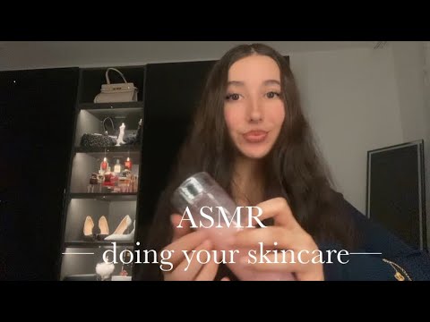 Asmr doing your skincare 🎀💤 — sleep & relax 