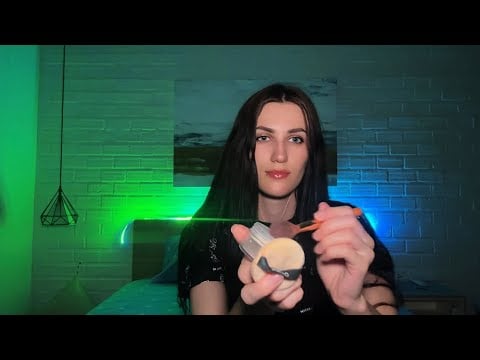 1 Minute ASMR FAST Makeup On YOUR Face 💄✨ Super Quick Triggers