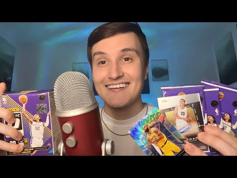 ASMR NBA Basketball Pack Opening 🏀💤 (+ more!)