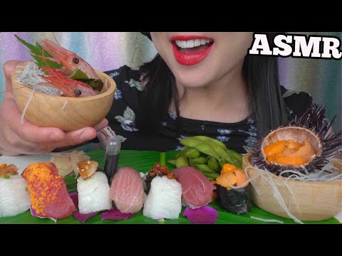 ASMR EATING SUSHI (EATING SOUNDS) NO TALKING | SAS-ASMR