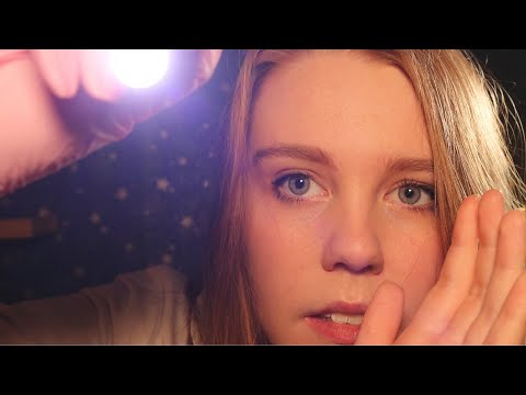 ASMR MEDICAL EXAM - Eyes, Ears & Throat - Close up Personal Attention Roleplay For Sleep