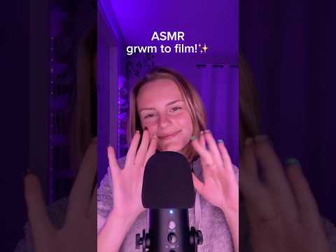 Went for a simpler look tonight 💗 #asmr #relax #tingles #grwm