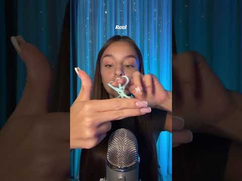 Real or fake scissors? #asmr #asmrtriggers #visualtingle #tingles