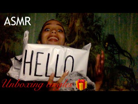 ASMR UNBOXING IGIVESAGEADVICE GOODIES 📦 👂 (part 2)