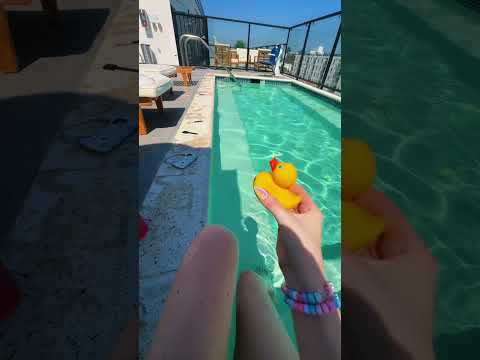 random asmr at the pool #asmr
