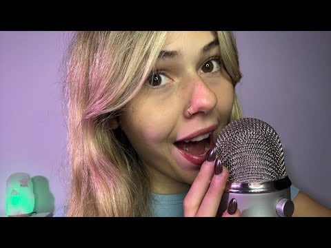 ASMR Up Close Inaudible Whispering! (I have 40 animals)