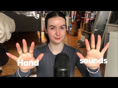 ASMR || Fast & Aggressive Hand Sounds w/ Rambles (ring sounds)