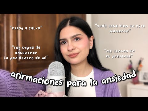 asmr para cuando sientes ansiedad 🫂